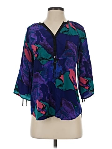 Yumi Kim 3/4 Sleeve Silk Top (view 1)