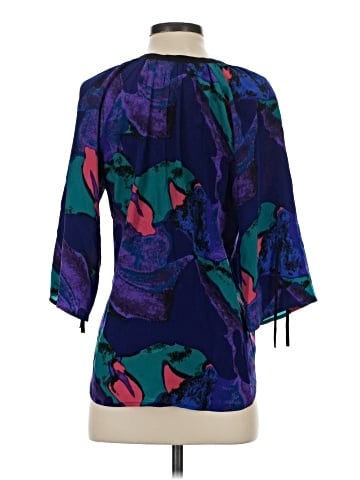 Yumi Kim 3/4 Sleeve Silk Top (view 2)