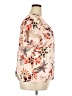 Sanctuary 100% Viscose Floral Ivory Short Sleeve Blouse Size 2X - photo 4