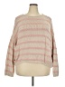 SO Stripes Pink Pullover Sweater Size XXL - photo 1