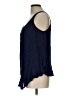 One World 100% Rayon Blue Sleeveless Blouse Size L - photo 5