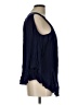 One World 100% Rayon Blue Sleeveless Blouse Size L - photo 4