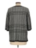 Jaeger Houndstooth Black Pullover Sweater Size L - photo 2