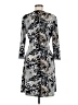 Yvos Print Gray Cocktail Dress Size M - photo 2