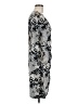 Yvos Print Gray Cocktail Dress Size M - photo 4