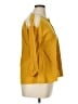 Zara Basic Color Block Yellow 3/4 Sleeve Button-Down Shirt Size XL - photo 4