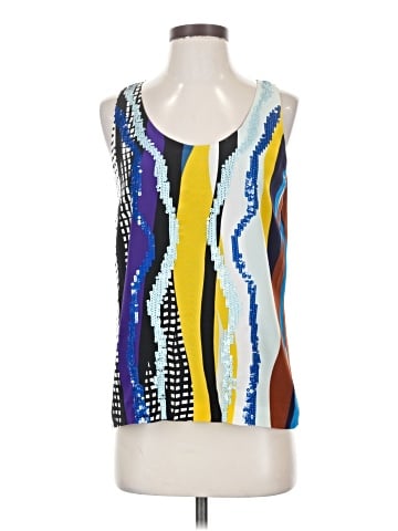 Diane von Furstenberg Sleeveless Silk Top (view 1)