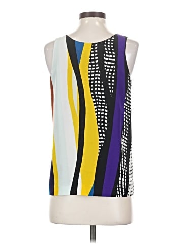 Diane von Furstenberg Sleeveless Silk Top (view 2)