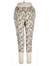 Coral Bay Print Ivory Linen Pants Size XL - photo 1