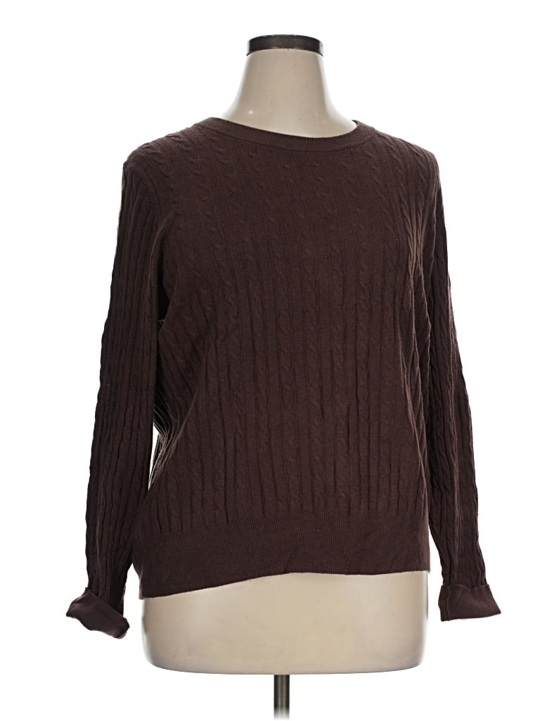 Pre-owned Gap Pullover Sweater In Brown