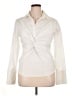 Natorious Ivory White Long Sleeve Blouse Size 16 - photo 1