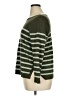 Talbots Outlet 100% Cotton Stripes Green Pullover Sweater Size XL - photo 5