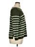 Talbots Outlet 100% Cotton Stripes Green Pullover Sweater Size XL - photo 4