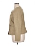 Isabella suits 100% Polyester Tweed Tan Blazer Size 16 - photo 5