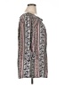 Ultra Flirt 100% Rayon Silver 3/4 Sleeve Blouse Size XL - photo 4