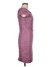 Cocomo Solid Purple Cocktail Dress Size M (estimated) - photo 4