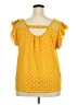 Bobbie Brooks Yellow Sleeveless Blouse Size 3X - photo 2