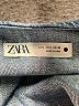Zara Blue 3/4 Sleeve Top Size L - photo 6