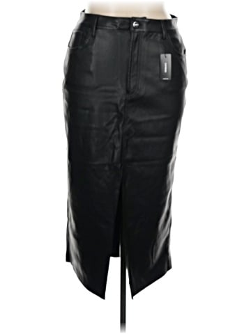 Express Faux Leather Skirt (view 1)