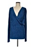 Robbi & Nikki Blue Long Sleeve Top Size M - photo 1
