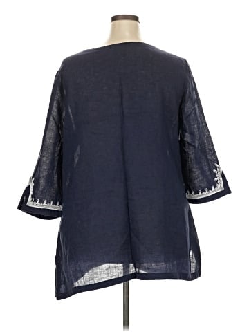 Charter Club 3/4 Sleeve Blouse (view 2)