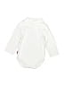 Gymboree 100% Cotton Solid White Long Sleeve Onesie Size 12-18 mo - photo 2