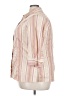 Apostrophe Stripes Pink 3/4 Sleeve Button-Down Shirt Size 20 - 22 - photo 5