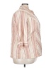 Apostrophe Stripes Pink 3/4 Sleeve Button-Down Shirt Size 20 - 22 - photo 4