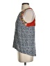THML 100% Rayon Blue Sleeveless Blouse Size S - photo 5