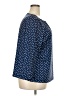 Vineyard Vines Polka Dots Blue 3/4 Sleeve Blouse Size 2X - photo 4
