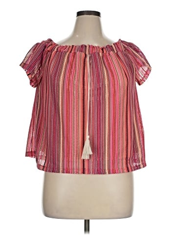 BCX Short Sleeve Blouse (view 1)