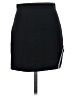 Zara Solid Black Casual Skirt Size XS - photo 1