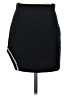 Zara Solid Black Casual Skirt Size XS - photo 2