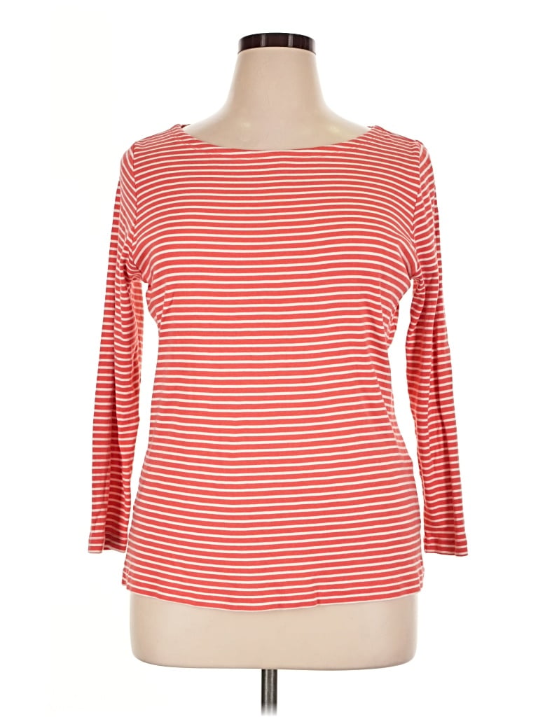 Pre-owned Vineyard Vines 3/4 Sleeve T-shirt In Red