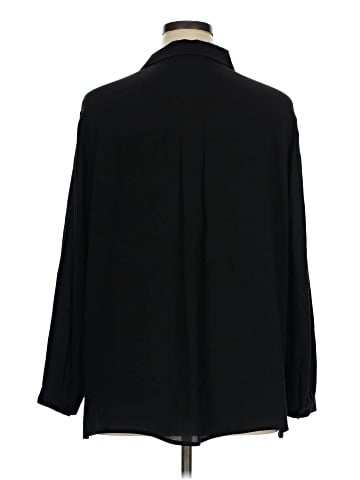 Eileen Fisher Long Sleeve Button-Down Shirt (view 2)