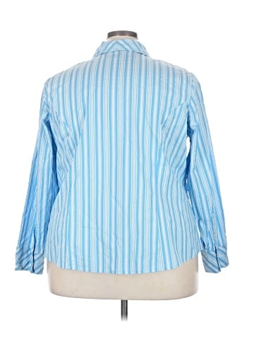 Lane Bryant Long Sleeve Button-Down Shirt (view 2)