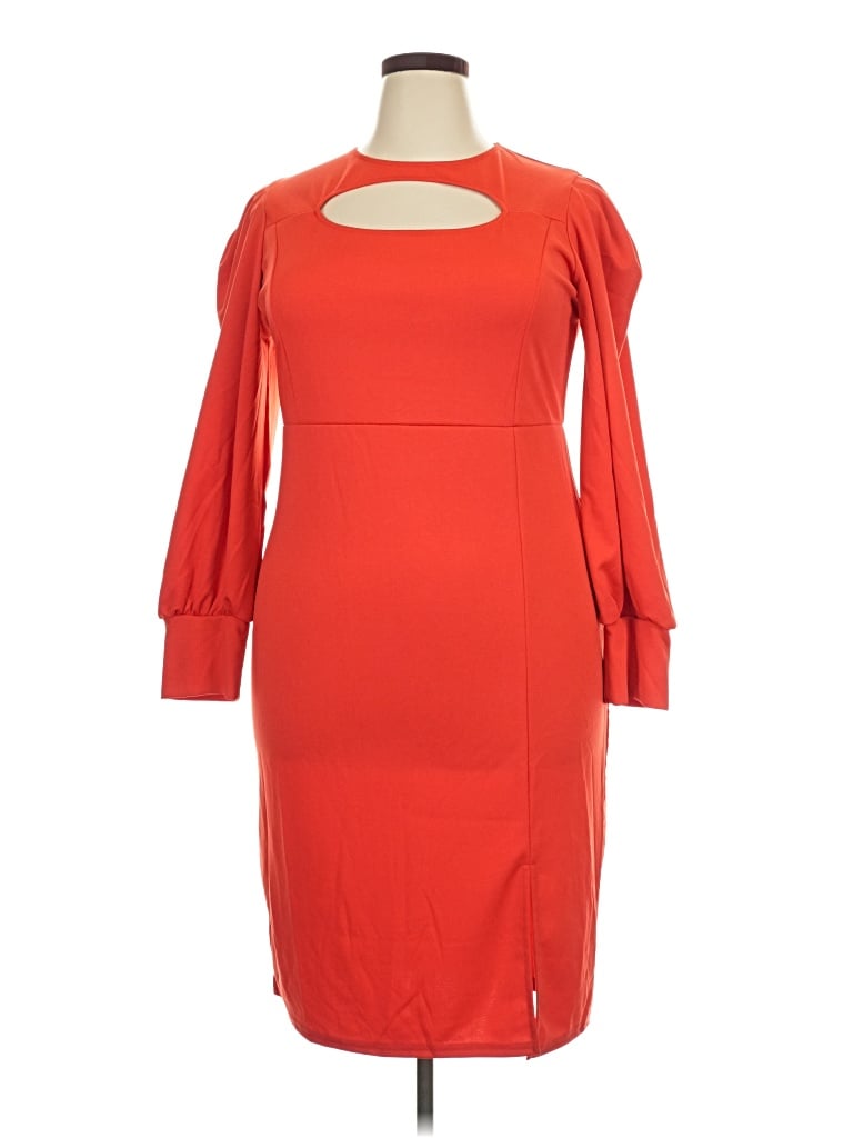 Pre-owned Unbranded Cocktail Dress In Red