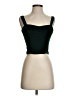 Aqua 100% Polyester Green Sleeveless Top Size XS - photo 1