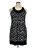 En Focus Studio Graphic Black Casual Dress Size 14 - photo 1