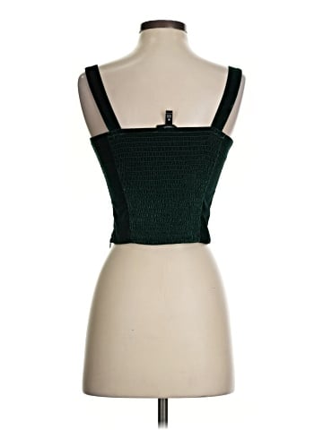 Aqua Sleeveless Top (view 2)
