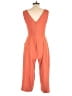 Gabby Skye 100% Polyester Solid Orange Jumpsuit Size 8 - photo 2