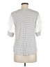 Kim & Cami Silver Short Sleeve Top Size M - photo 2