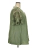 BLOOMCHIC 100% Polyester Green Short Sleeve Top Size 18 - 20 - photo 4