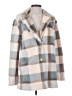Z Supply 100% Polyester Plaid Gray Coat Size XS - photo 1
