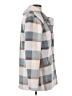 Z Supply 100% Polyester Plaid Gray Coat Size XS - photo 4