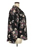 Torrid 100% Polyester Floral Black Long Sleeve Blouse Size 2X Plus (2) - photo 4