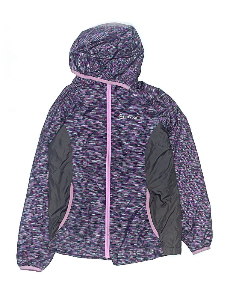 Pre-owned Free Country Kids' Jacket In Purple
