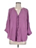 Torrid Purple 3/4 Sleeve Blouse Size Med Plus (00) - photo 1