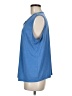 Southern Lady Blue Sleeveless Top Size M - photo 5