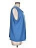 Southern Lady Blue Sleeveless Top Size M - photo 4